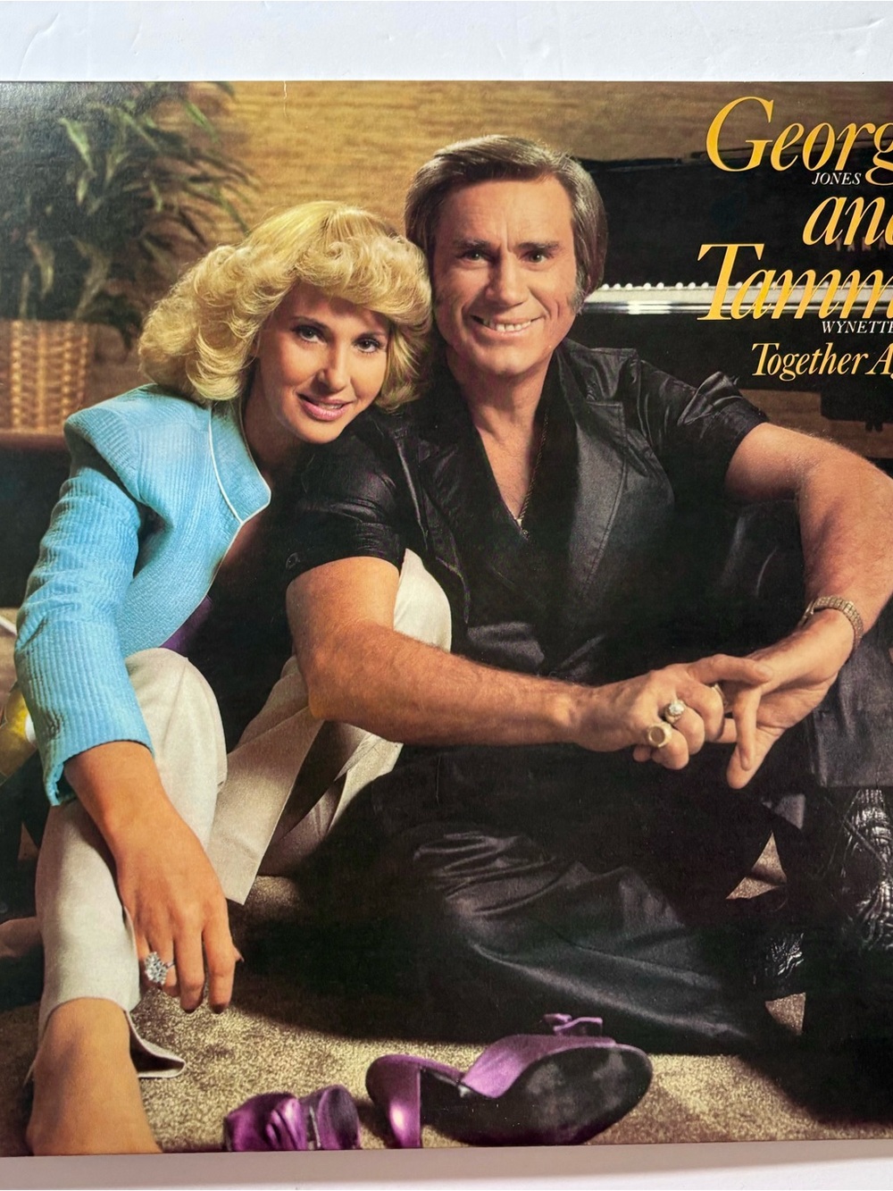 George Jones And Tammy Wynette Together Again 1980 Country LP Epic JE 36764 VG+